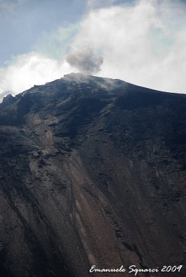 Small eruptions are nearly continuos