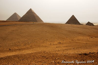 Giza: the three pyramids complex