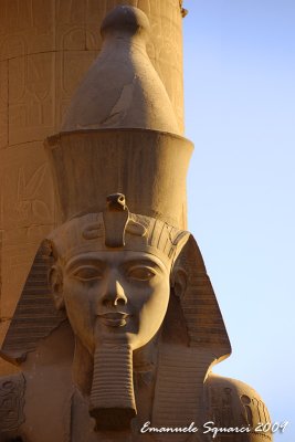 Closeup of Ramesses II