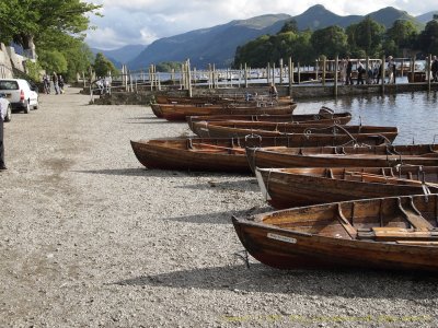Boats for hire, Derwent Water, Keswick