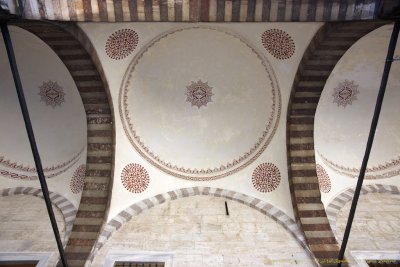 Dome on verandah around the courtyard