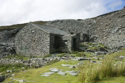 Dobs Hut, above Honister Pass, Lake District
