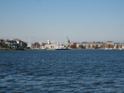 Coming into Annapolis Harbor