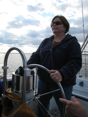 Karen at the Helm