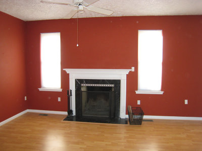 Family room Masonary Fireplace