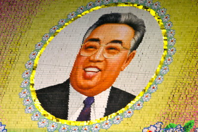 President Kim Il Sung during Arirang, P'yongyang