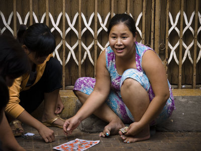 Gambler Long Xuyen, Vietnam, January 2008