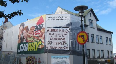 Aluminum Kills Reykjavik, Iceland - July 2009