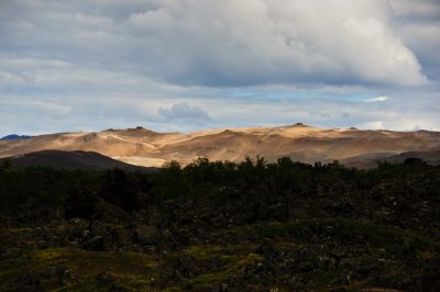 Layered Landscape Northern Iceland - July 2009