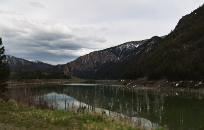 The Lake Earthquake Lake, Montana - May 2010