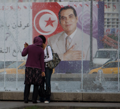 Ignoring the President Tunis, Tunisia - November 2008