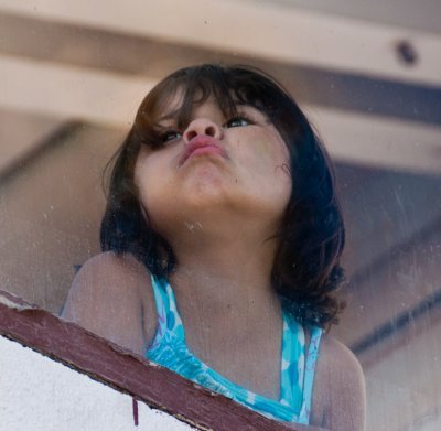 Window Pout Mission Beach, San Diego, California - September - 2010