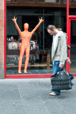 Orange Man Glasgow, Scotland - September 2010