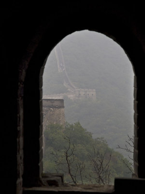 From the Tower Great Wall of China, September, 2007