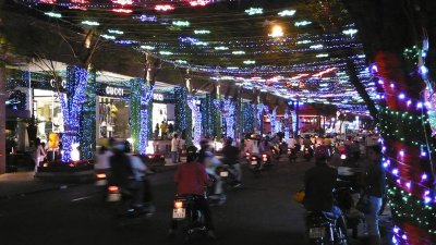 Streets of Saigon Ho Chi Min City, January 2008