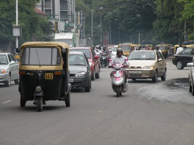 Traffic in Bangalore