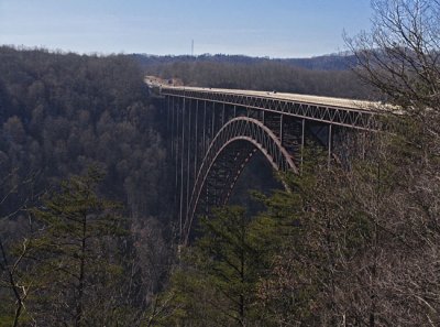 The New River Gorge Arch Bridge