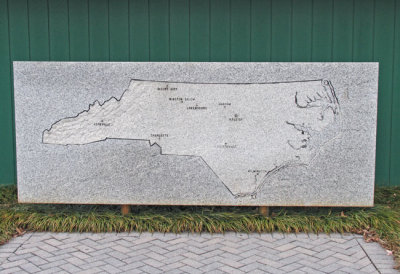 NC map in stone