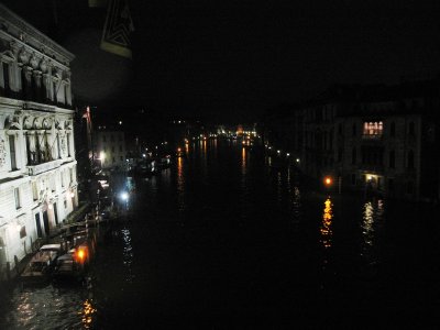 Grand canal at night
