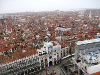 Roofs over venice