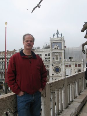 Gerhard on the Terrace of the Basilica
