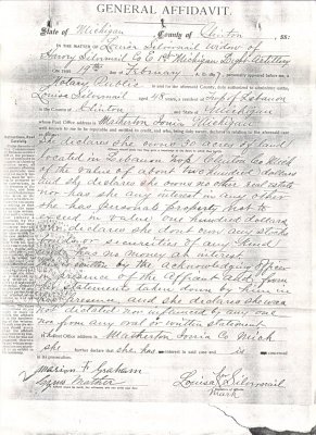 Document Louisa Signed