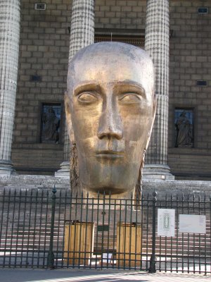 A Madeleine statue