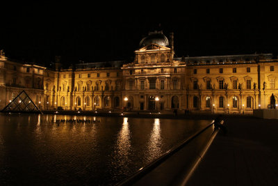 Outside Louvre