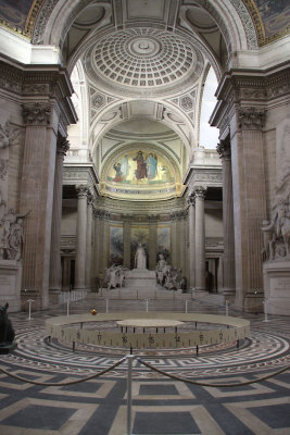 Pendulum inside Pantheon