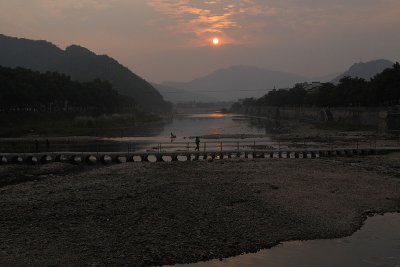 Sunset at Xikou
