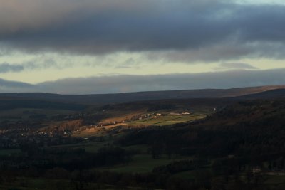 winter light on Jollybody bank