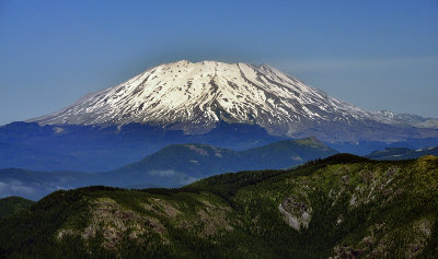 Mount St. Helens from Silver Star Summit