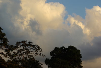 Arenal clouds