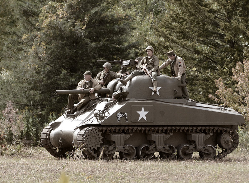 M4 Sherman with 75mm gun