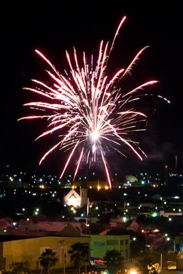 Fireworks over Aruba 1