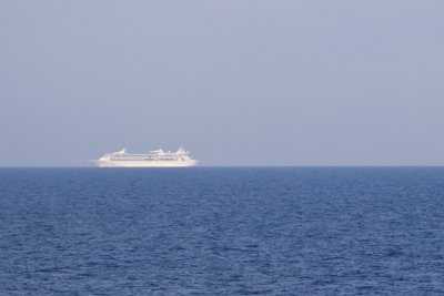 Cruise Ship on the Horizon