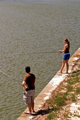 Couples Fishing