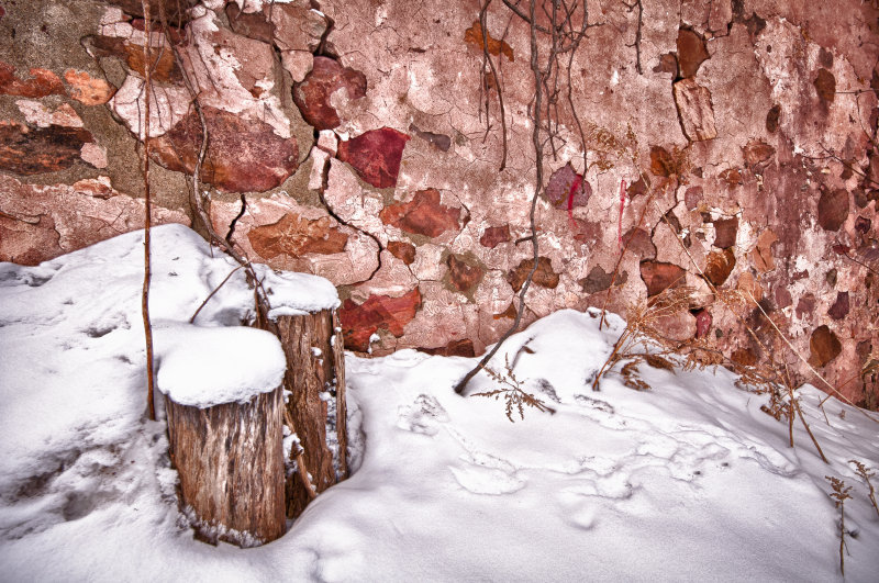 Old stone wall