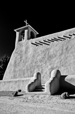 St. Francis of Assisi Mission Church 5 bw