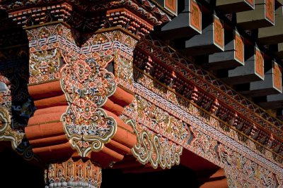 Punakha Dzong Detail