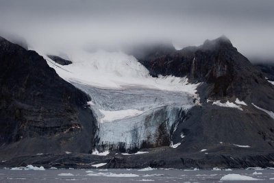 Glacier at Hamburgbukta