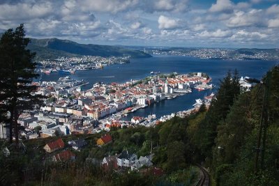 Bergen: Aerial View
