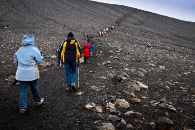 Hverfjall Crater