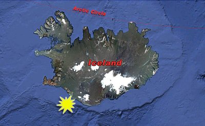 Surtsey Island and Heimaey