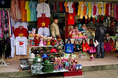 Street Vendor in Downtown Hanoi