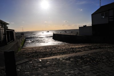 on the cobbles