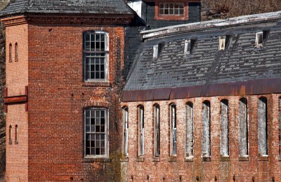 Old brick mill.