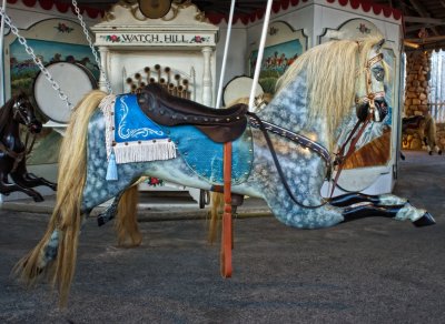 The flying horse carousel