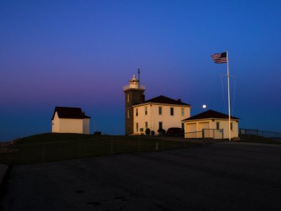 Dawn USCG light house Watch Hill