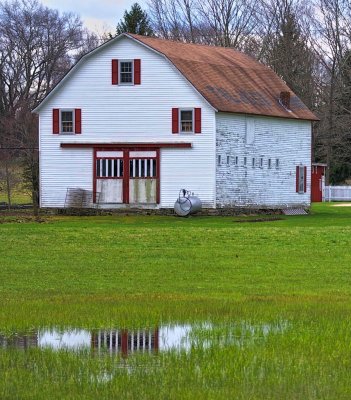 An old working farm in Pomfret CT.